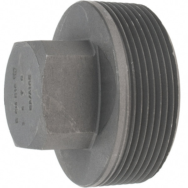 Anvil 0361301807 Black Square Plug 2", Threaded
