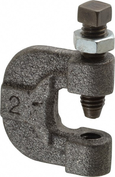 Anvil 0500007406 C-Clamp with Locknut 3/4" Flange Thickness, 3/8" Rod