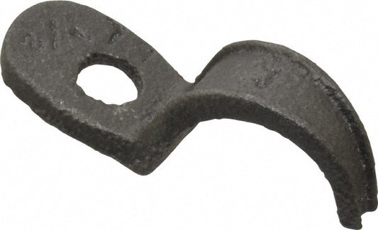 Anvil 0500015011 1/2" Pipe, Malleable Iron, Black Plated" Pipe or Conduit Strap
