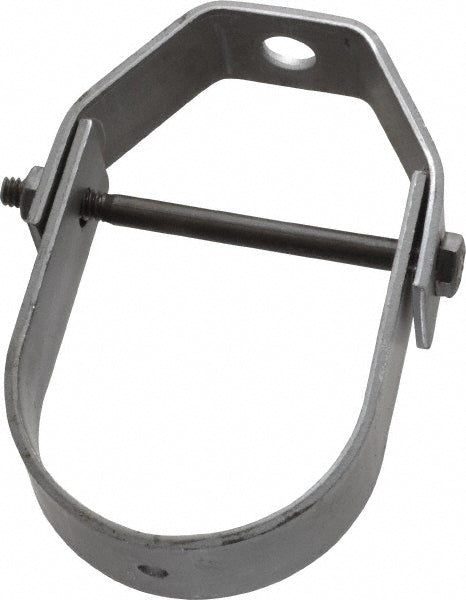 Anvil 0500173067 Adjustable Clevis Hanger 2" Pipe, 3/8" Rod, Carbon Steel, Black Finish