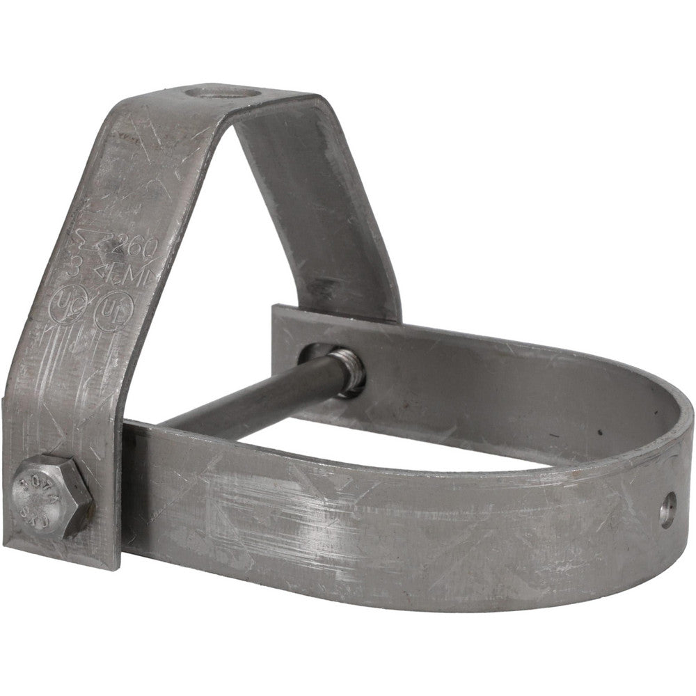 Anvil 0500173083 Adjustable Clevis Hanger 3" Pipe, 1/2" Rod, Carbon Steel, Black Finish