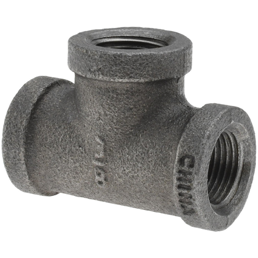 Value Collection B130 10 Black Tee 3/8", Threaded