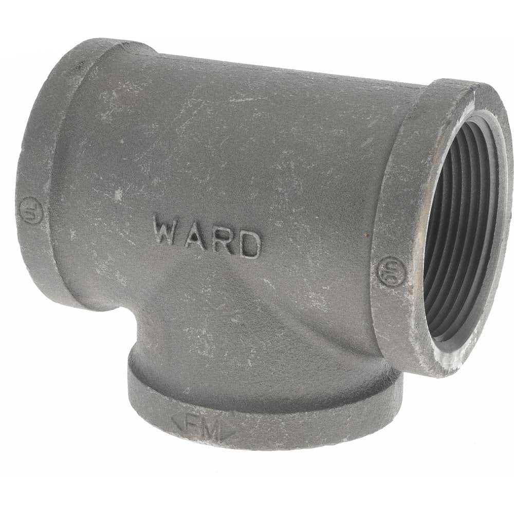 Value Collection B130 65 Black Tee 2-1/2", Threaded