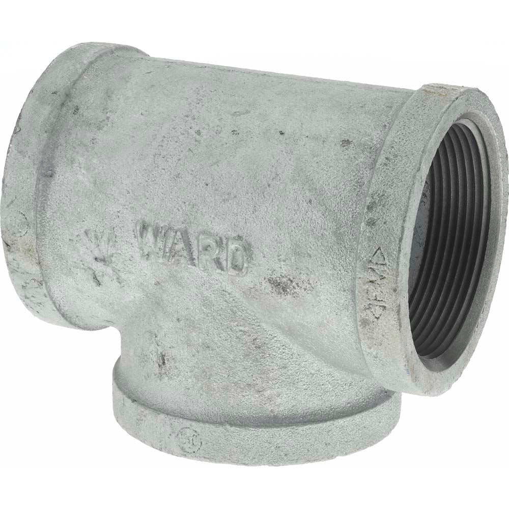 Value Collection G130 80 3" Galvanized Malleable Iron Pipe Tee