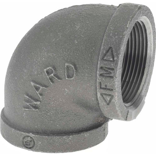 Anvil 0310001607 Black 90 deg Elbow 1-1/2", Threaded