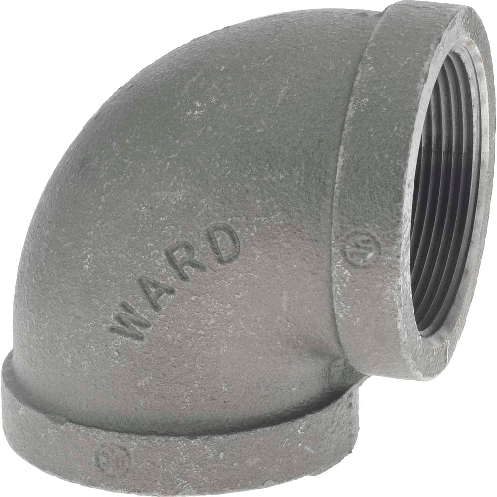 Value Collection B90 50 Black 90 &deg Elbow & Reducing Elbow 2", Threaded