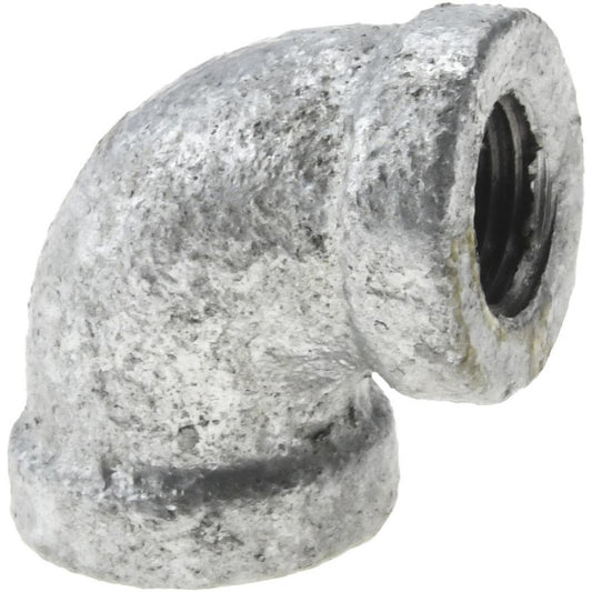 Value Collection G90 8 Malleable Iron Pipe 90 &deg Elbow 1/4" Fitting