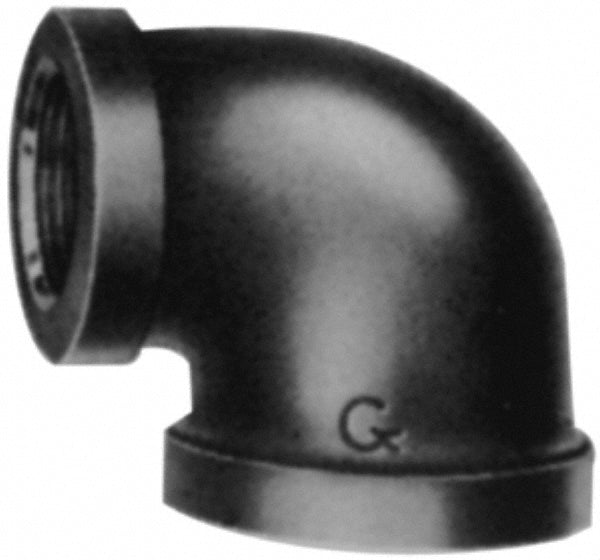 Anvil 0311007603 Malleable Iron Pipe Reducing Elbow 1/2 x 1/4" Fitting