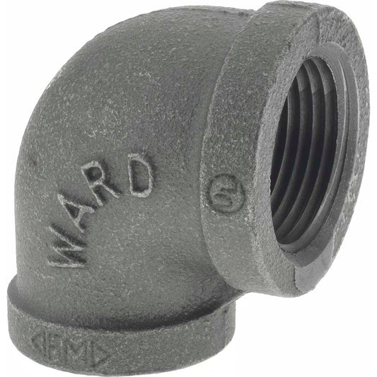 Value Collection B90R 25X20 Black 90 &deg Elbow & Reducing Elbow 1 x 3/4", Threaded