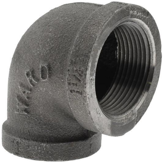 Anvil 0310009006 Black 90 deg Reducing Elbow 1-1/4 x 1", Threaded
