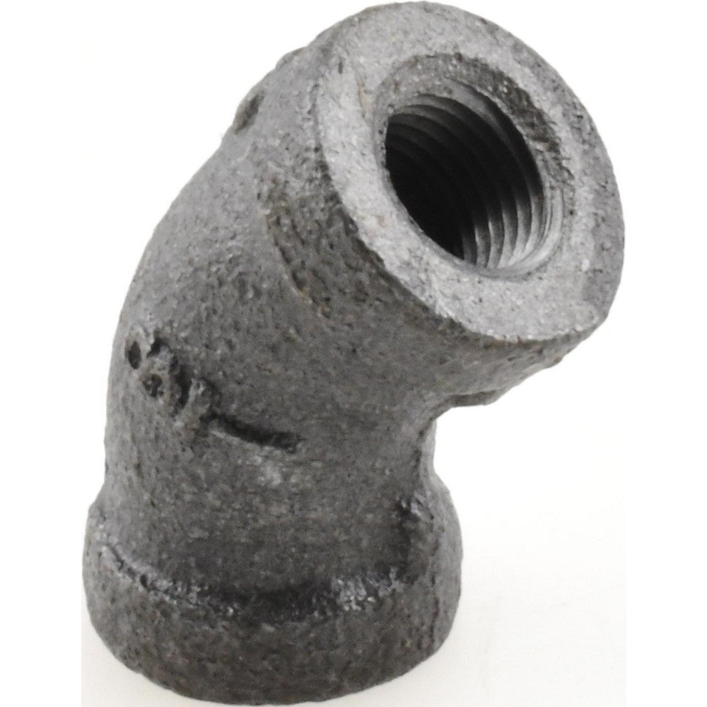 Value Collection MDB120 6 Black 45 &deg Elbow 1/8", Threaded