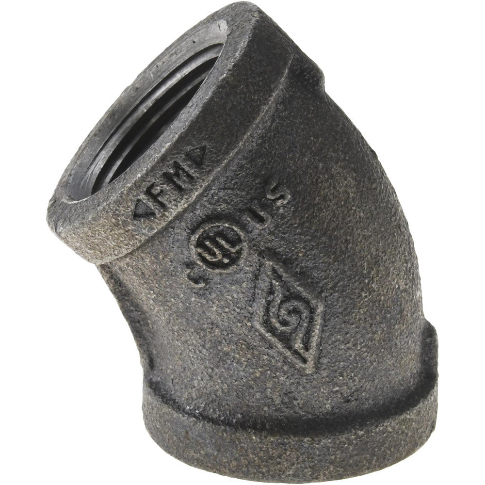 Value Collection B120 20 Black 45 &deg Elbow 3/4", Threaded