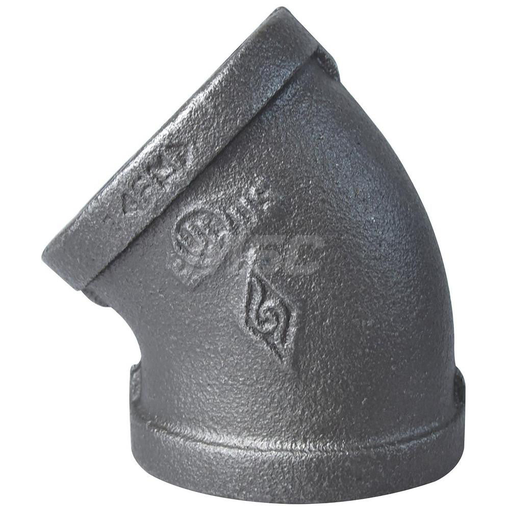 Value Collection MDB120 50-5 Black 45 &deg Elbow 2", Threaded
