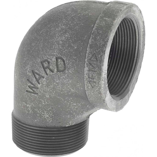 Value Collection B92 50 Black 90 &deg Street Elbow 2", Threaded