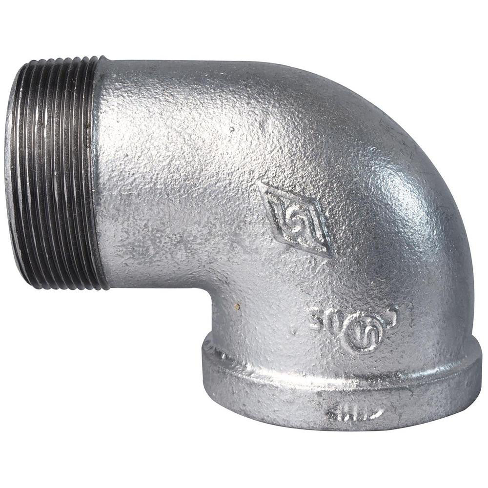 Value Collection MDG92 50-5 Malleable Iron Pipe 90 &deg Street Elbow 2" Fitting