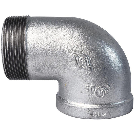 Value Collection MDG92 50-5 Malleable Iron Pipe 90 &deg Street Elbow 2" Fitting