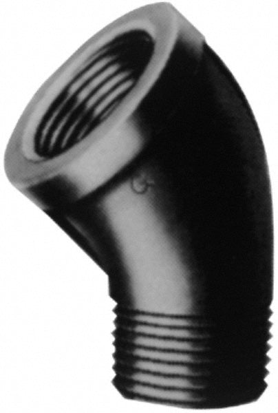 B&K Mueller 510-505HC Malleable Iron Pipe 45 &deg Street Elbow 1" Fitting
