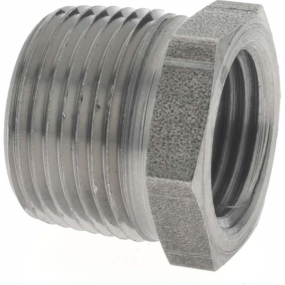 Anvil 0318906369 Black Hex Bushing 3/4 x 1/2", 150 psi, Threaded