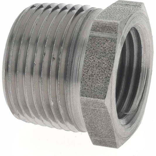 Anvil 0318906369 Black Hex Bushing 3/4 x 1/2", 150 psi, Threaded