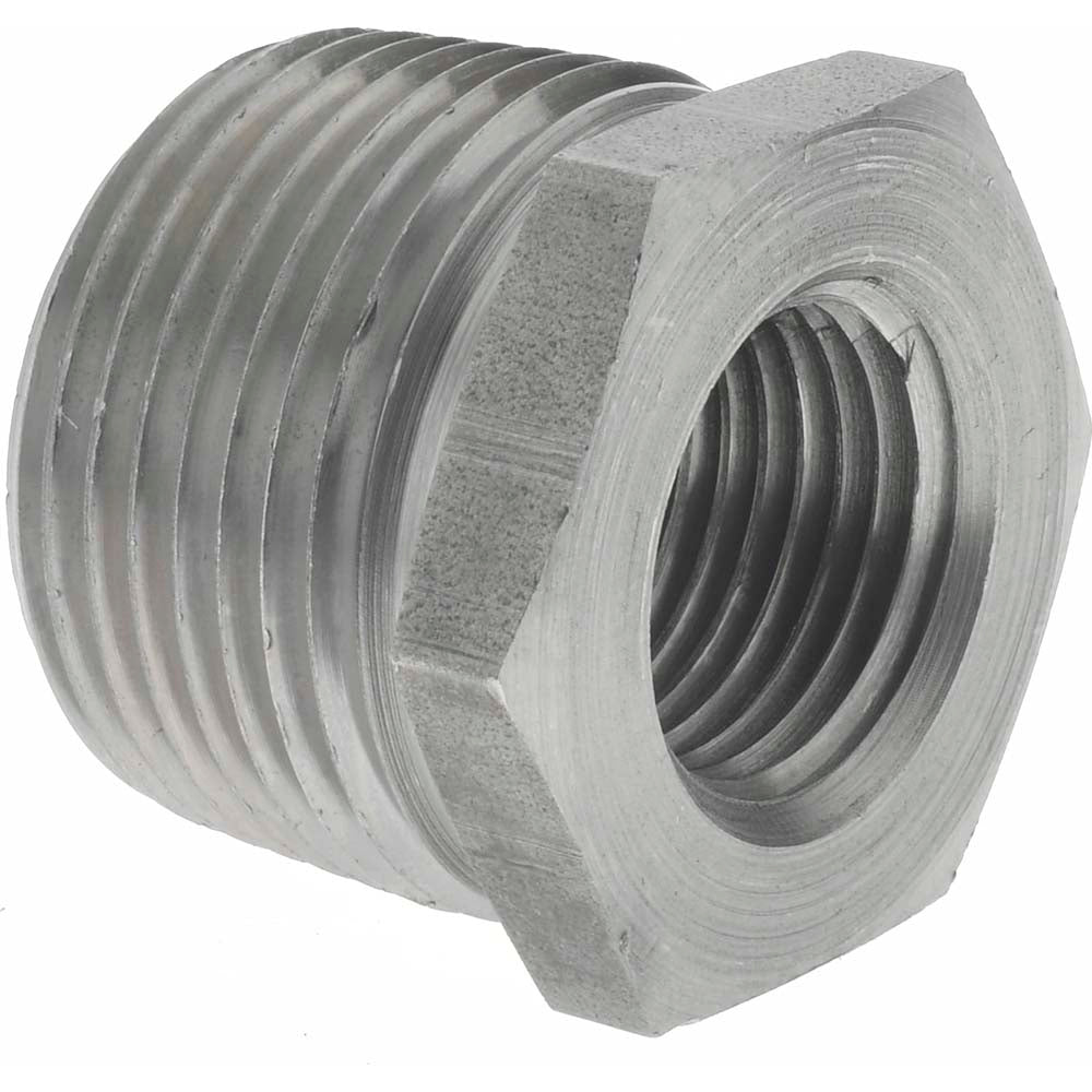 Anvil 0318906682 Black Hex Bushing 1 x 1/2", 150 psi, Threaded