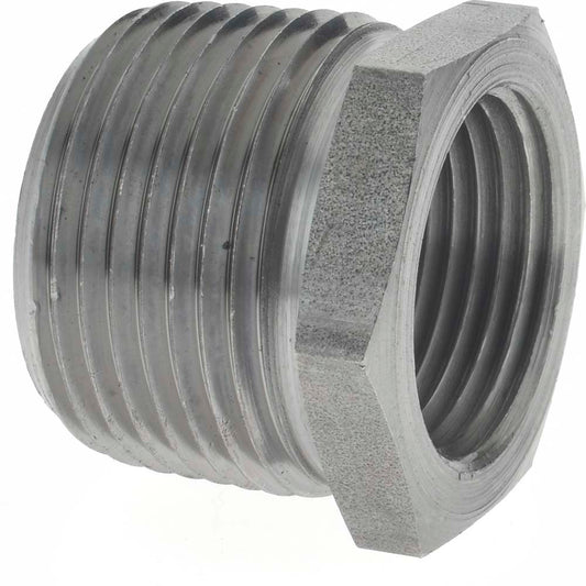 Anvil 0318906641 Black Hex Bushing 1 x 3/4", 150 psi, Threaded