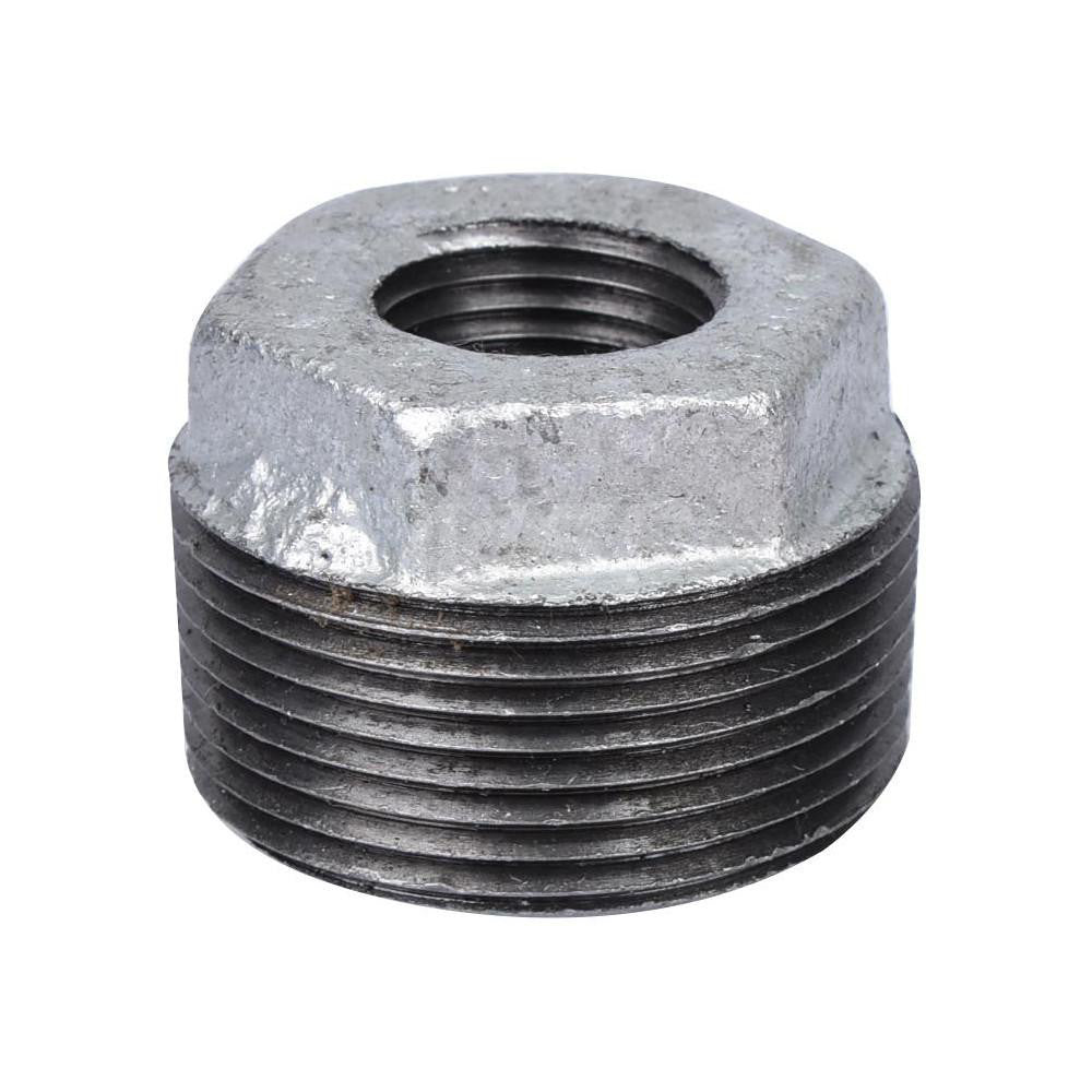 Value Collection MDG241N 32X15 1-1/4 x 1/2" Galvanized Malleable Iron Pipe Hex Bushing