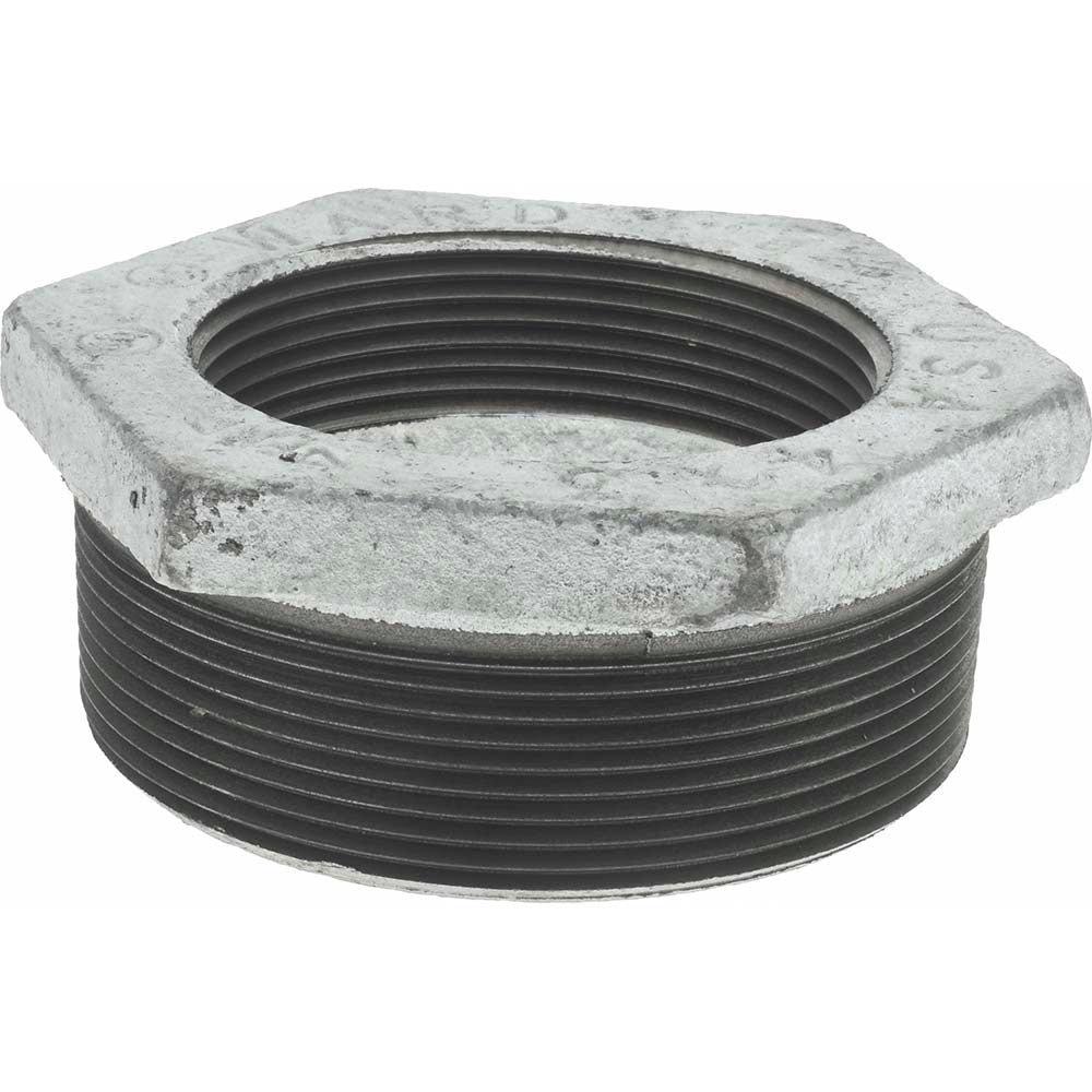 Value Collection G241 100X80 4 x 3" Galvanized Malleable Iron Pipe Hex Bushing