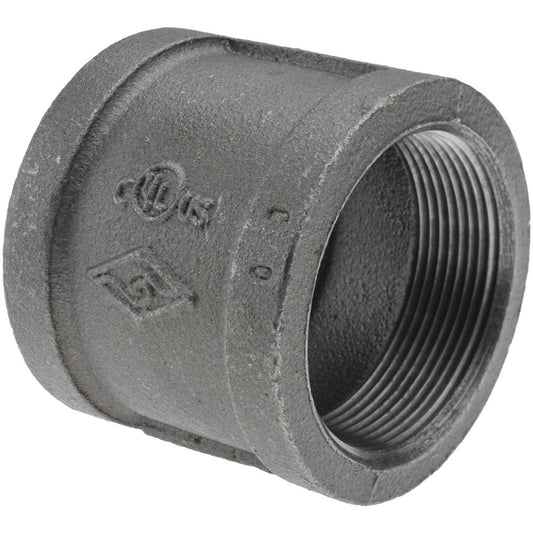Value Collection B220 50 Black Coupling 2", Threaded