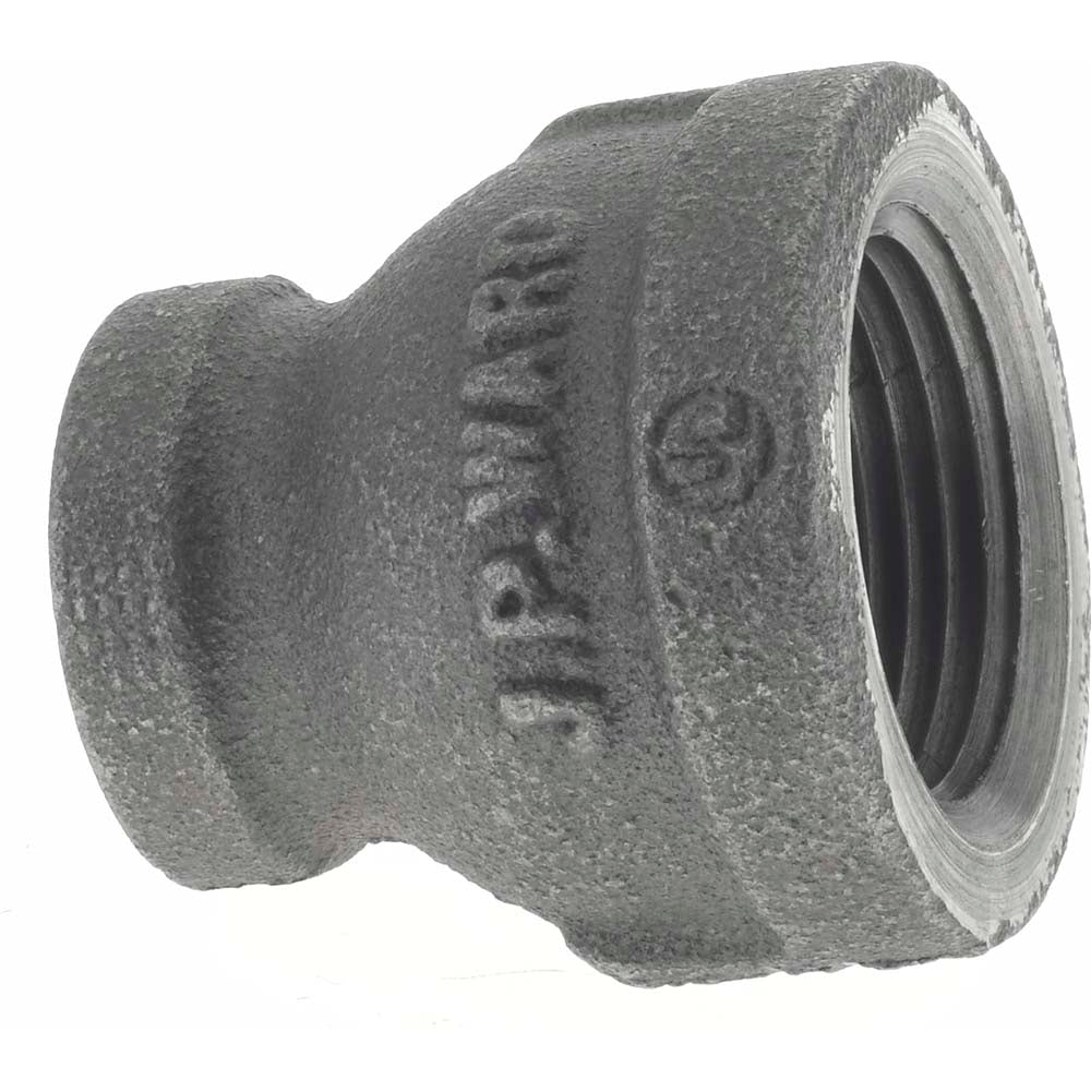 Value Collection B240 20X10 Black Reducing Coupling 3/4 x 3/8", Threaded