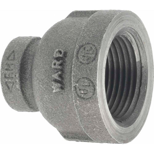 Value Collection B240 20X8 Black Reducing Coupling 3/4 x 1/4", Threaded