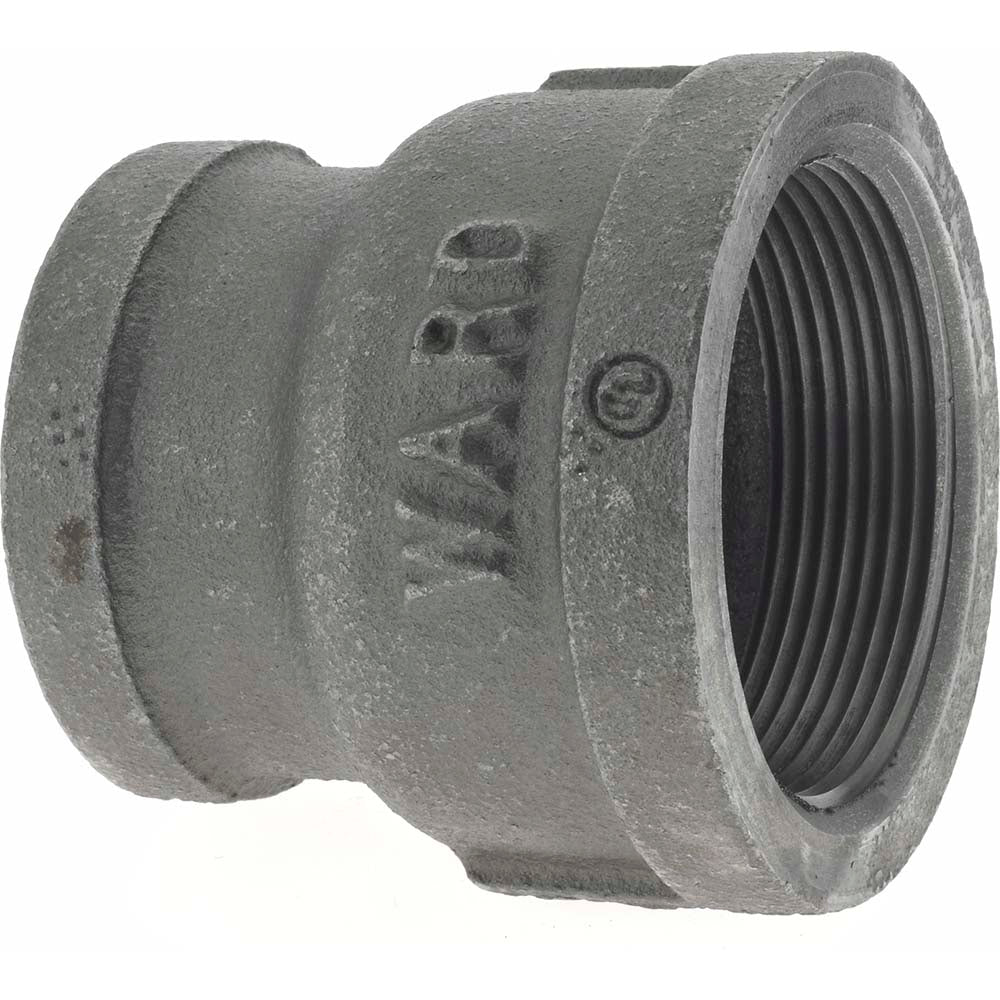 Value Collection B240 50X40 Black Reducing Coupling 2 x 1-1/2", Threaded