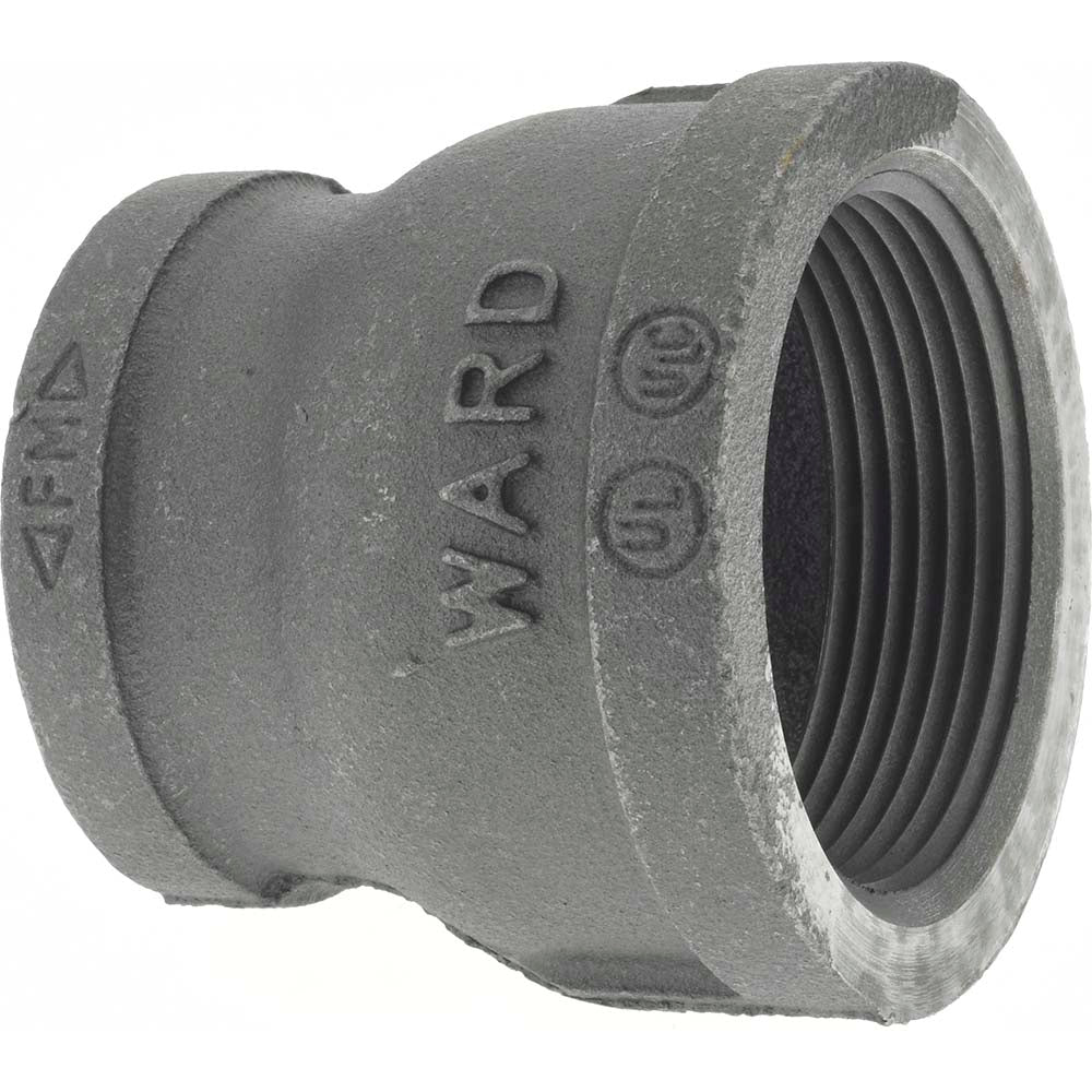 Value Collection B240 65X50 Black Reducing Coupling 2-1/2 x 2", Threaded