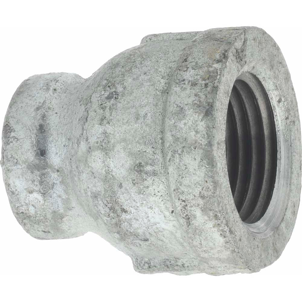 Value Collection G240 15X8 1/2 x 1/4" Galvanized Malleable Iron Pipe Reducing Coupling