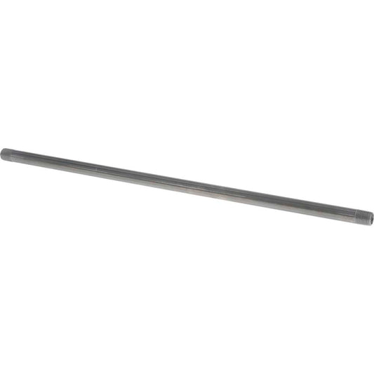 Value Collection NB010120 Black Pipe Nipple 1/8" Dia x 12" Long, Schedule 40
