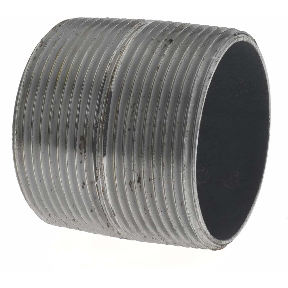 Value Collection NB10001 Black Pipe Nipple 2-1/2" Dia x 2-1/2" Long, Schedule 40