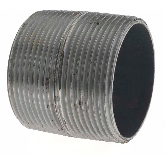 Value Collection NB10001 Black Pipe Nipple 2-1/2" Dia x 2-1/2" Long, Schedule 40