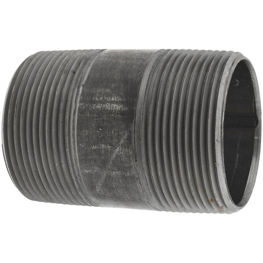 Value Collection NB10040 Black Pipe Nipple 2-1/2" Dia x 4" Long, Schedule 40