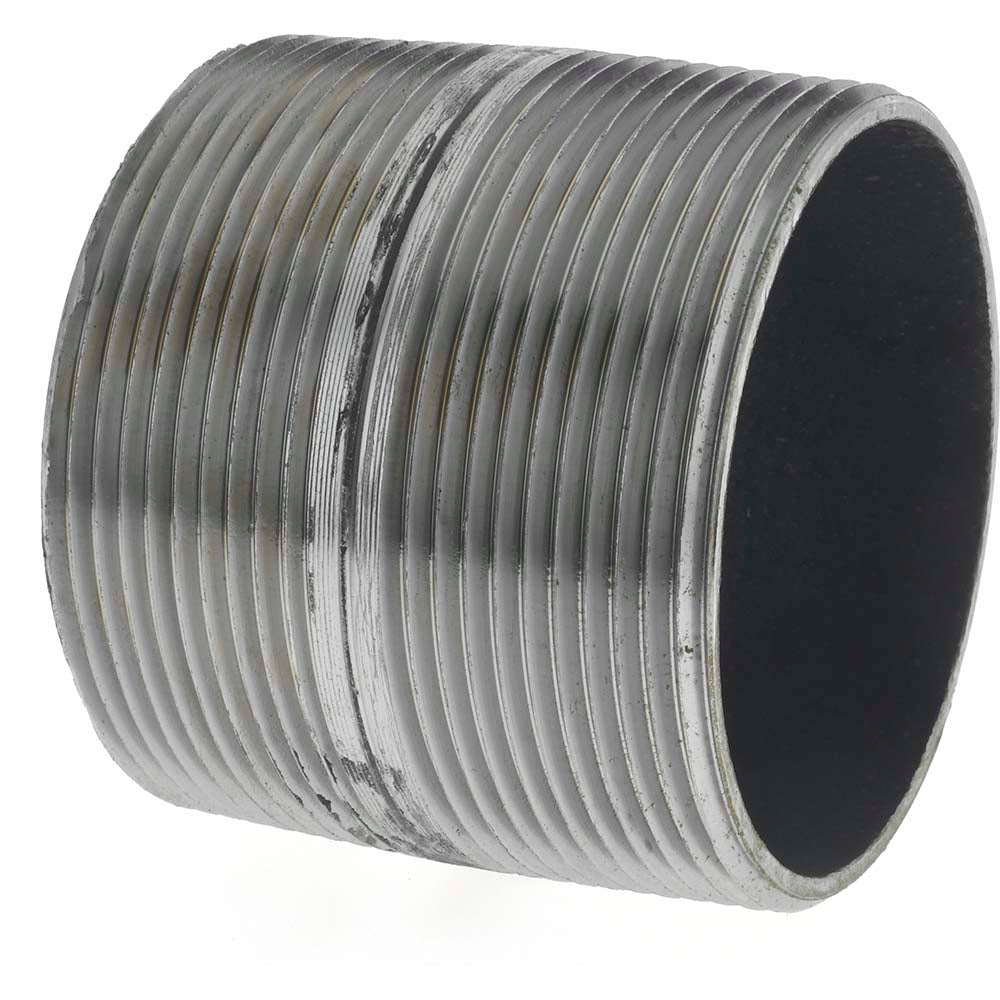 Value Collection NB11030 Black Pipe Nipple 3" Dia x 3" Long, Schedule 40