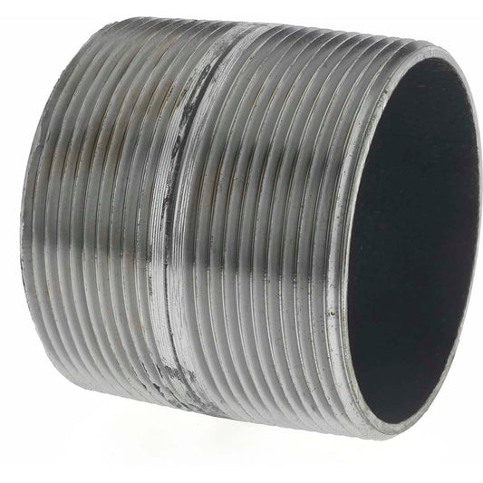 Value Collection NB11030 Black Pipe Nipple 3" Dia x 3" Long, Schedule 40