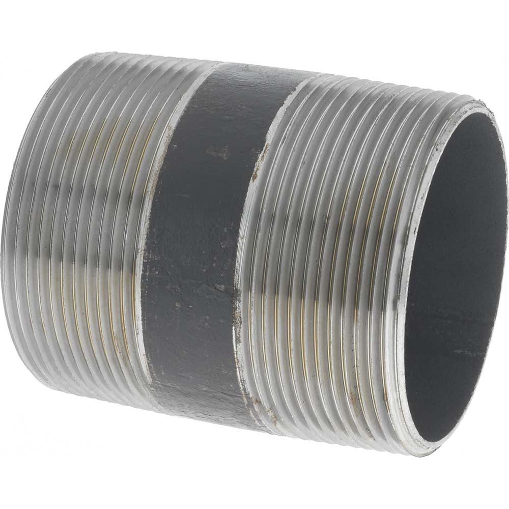 Value Collection NB11040 Black Pipe Nipple 3" Dia x 4" Long, Schedule 40