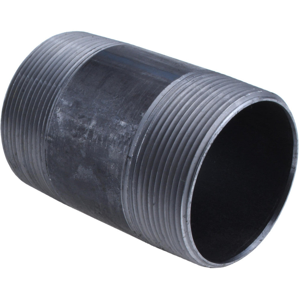 Value Collection NB11050 Black Pipe Nipple 3" Dia x 5" Long, Schedule 40