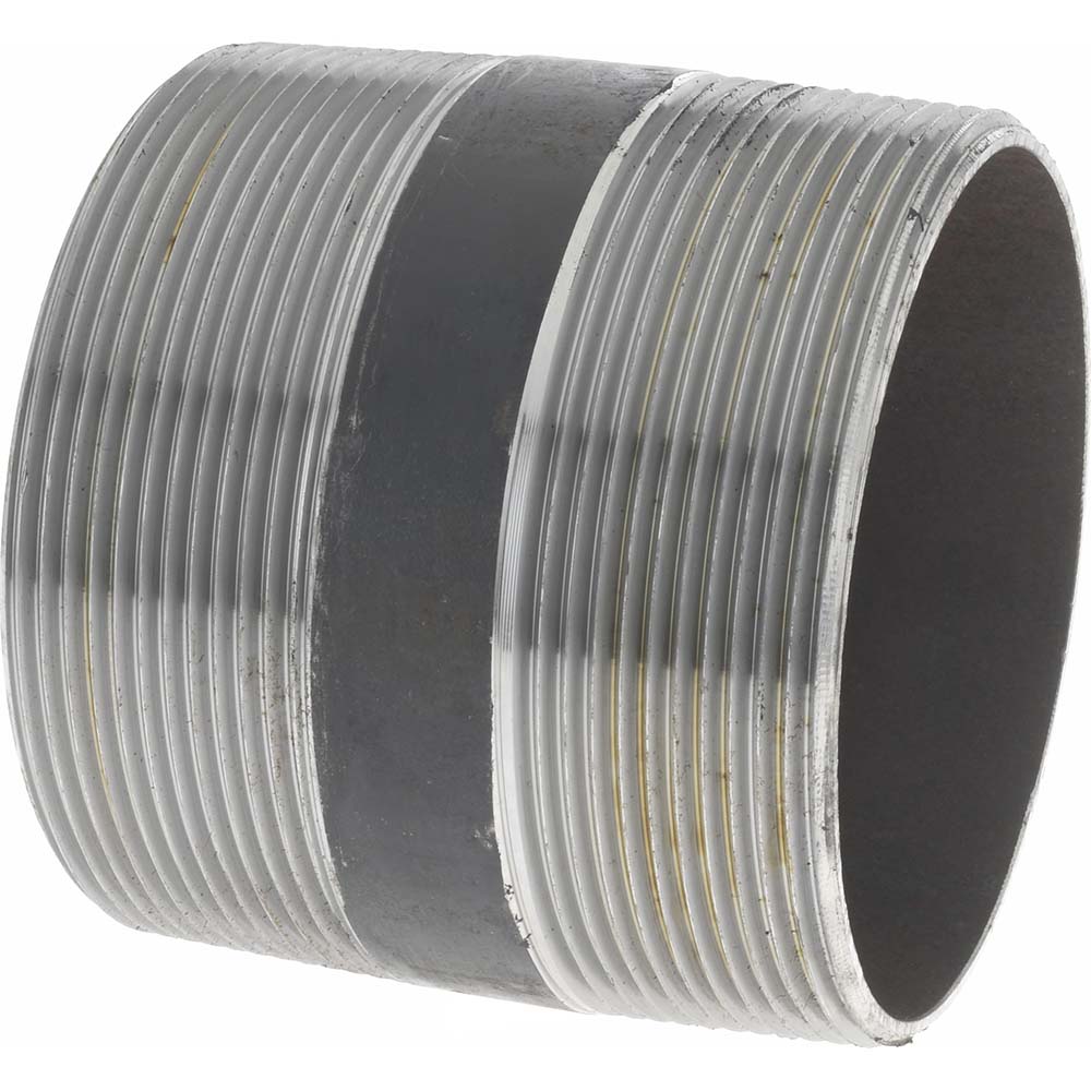 Anvil 0330053604 Black Pipe Nipple 4" Dia x 4" Long, Schedule 40
