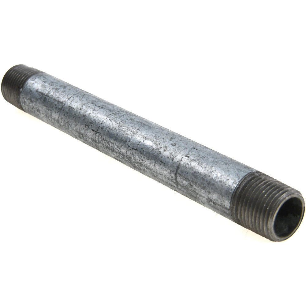 Value Collection NG03055 Galvanized Pipe Nipple 3/8", 5-1/2" Long, Schedule 40, Steel