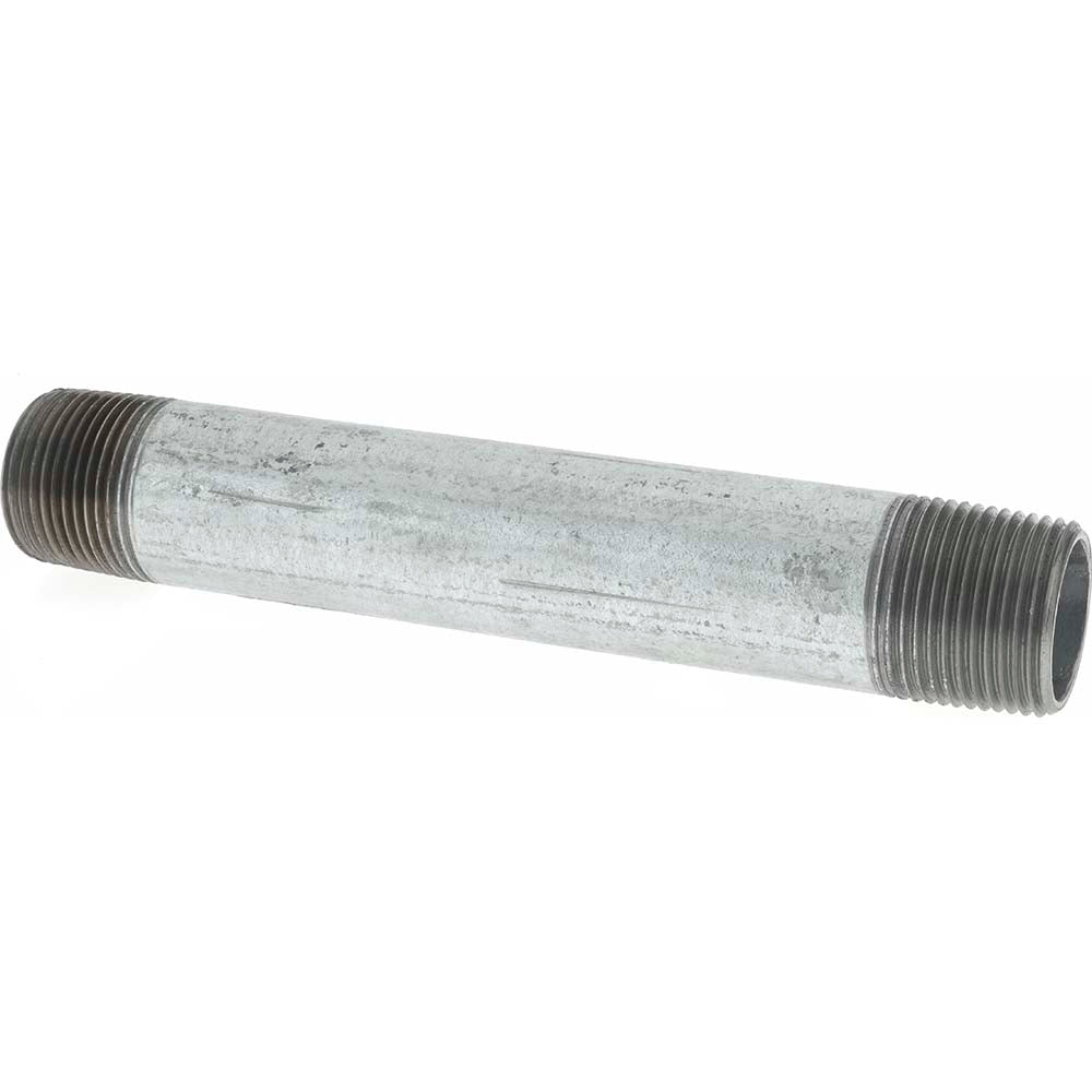 Value Collection NG05060 Galvanized Pipe Nipple 3/4", 6" Long, Schedule 40, Steel