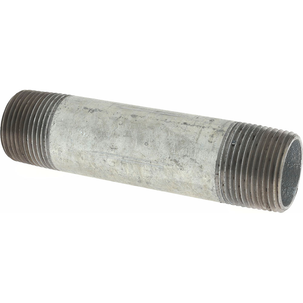 Value Collection NG06050 Galvanized Pipe Nipple 1", 5" Long, Schedule 40, Steel