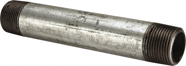 Value Collection NG06070 Galvanized Pipe Nipple 1", 7" Long, Schedule 40, Steel