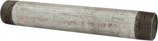 Anvil 0331031609 Galvanized Pipe Nipple 1-1/4", 10" Long, Schedule 40, Steel