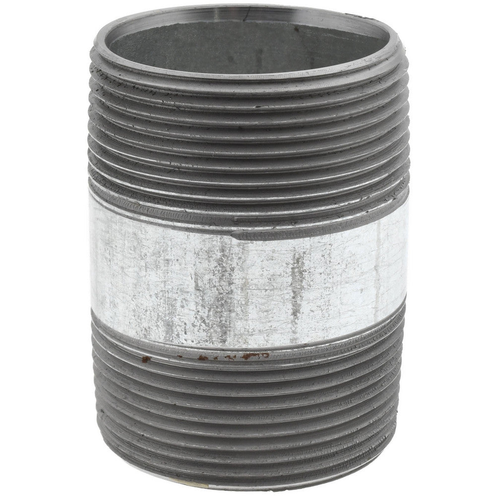 Value Collection NG08025 Galvanized Pipe Nipple 1-1/2", 2-1/2" Long, Schedule 40, Steel