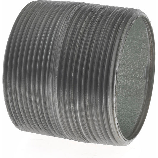 Value Collection NG09001 Galvanized Pipe Nipple 2", 2" Long, Schedule 40, Steel