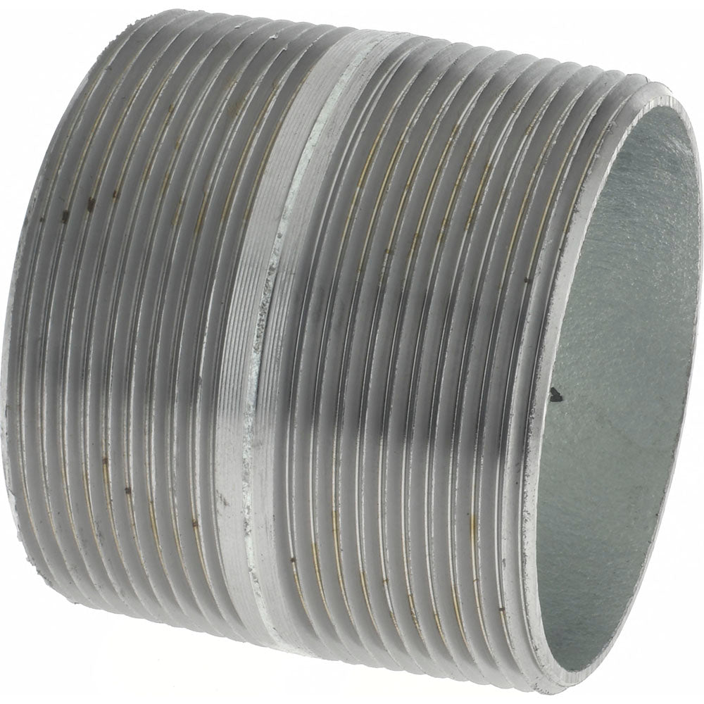 Value Collection NG11030 Galvanized Pipe Nipple 3", 3" Long, Schedule 40, Steel